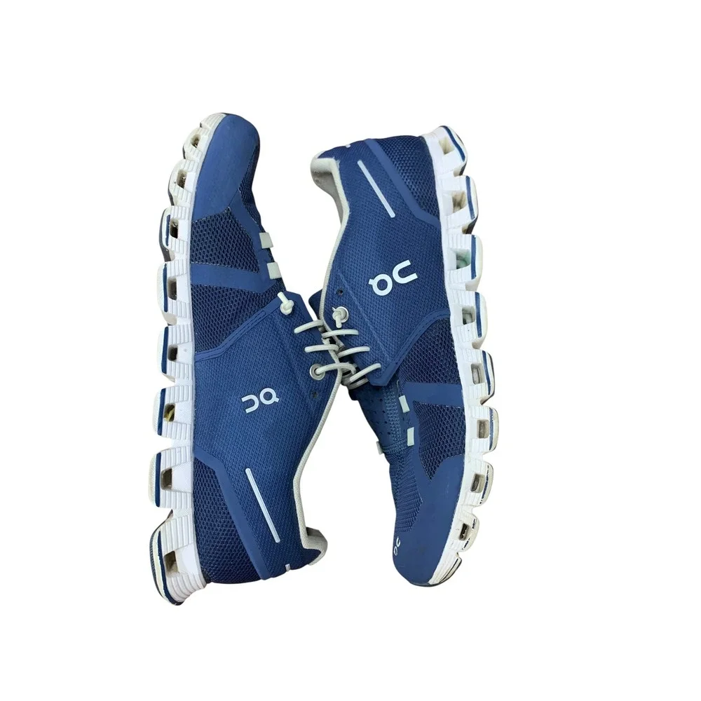 On-Running Women's Cloud Sneakers Denim/White Size 8.5‎ Running